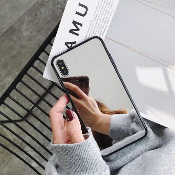 Luxury Mirror case TPU PC Cell - Image 18